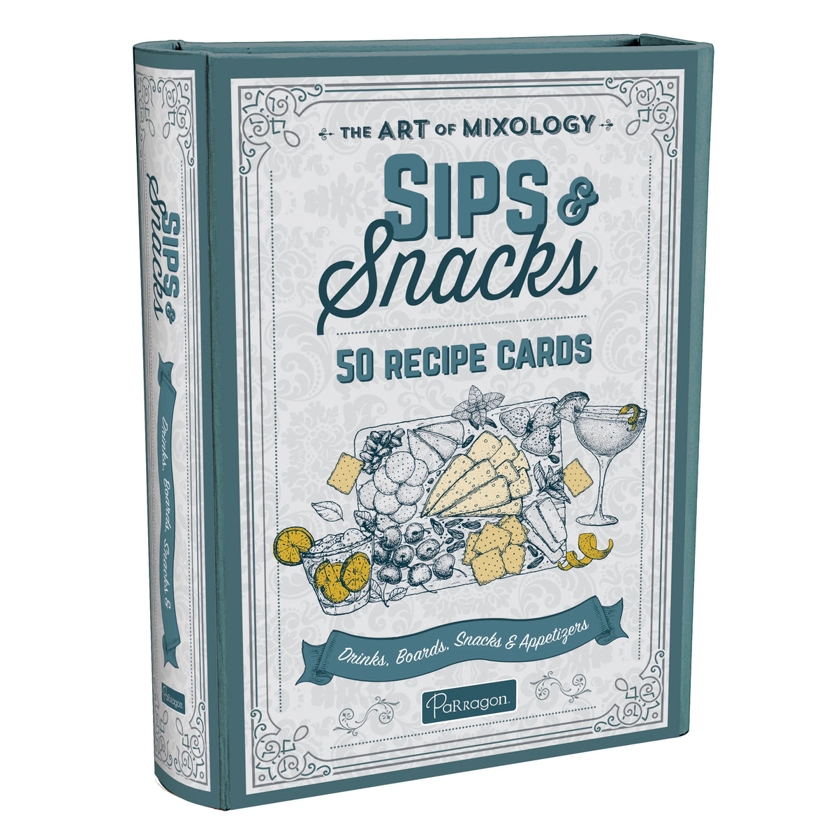 The Art of Mixology Sips & Snacks: 50 Recipe Cards