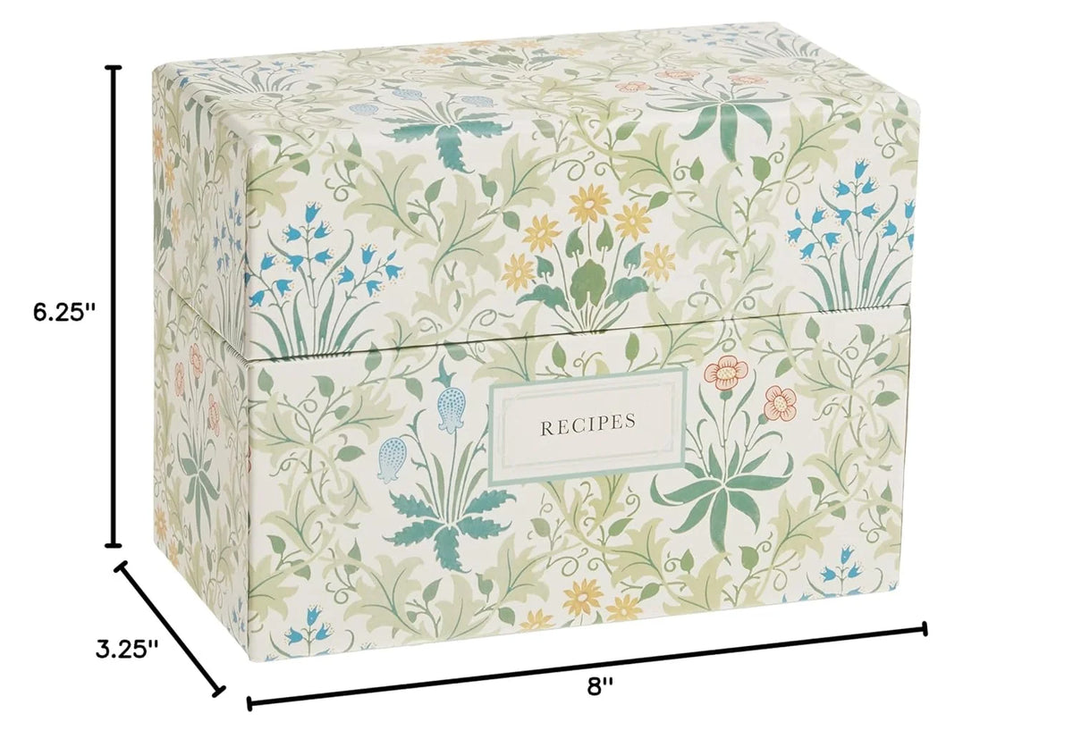 Victoria & Albert Museum William Morris Recipe Box