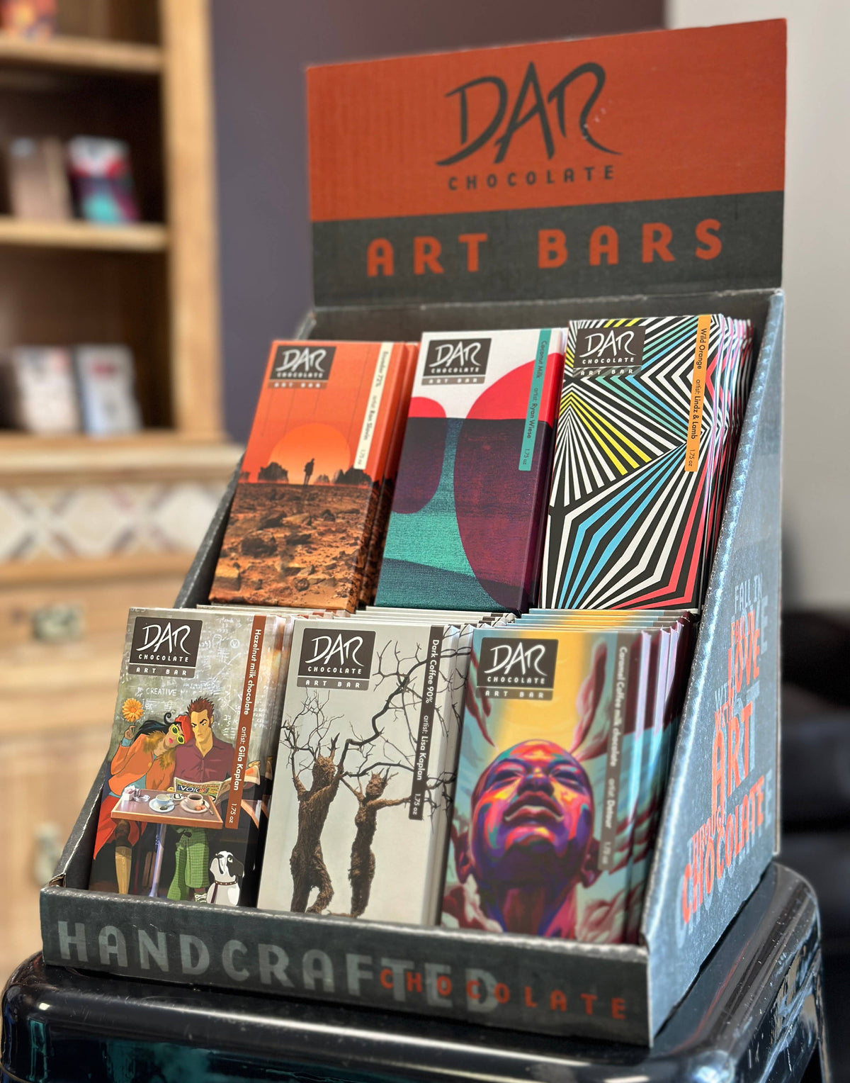 Art Bar: Single Origin Colombia Dark Chocolate Bar 85% Cacao