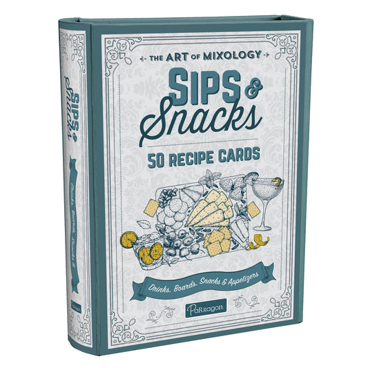 The Art of Mixology Sips & Snacks: 50 Recipe Cards