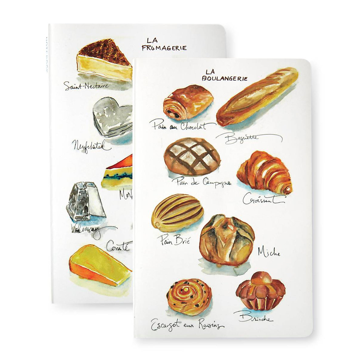 Brie & Baguette Notebook Collection