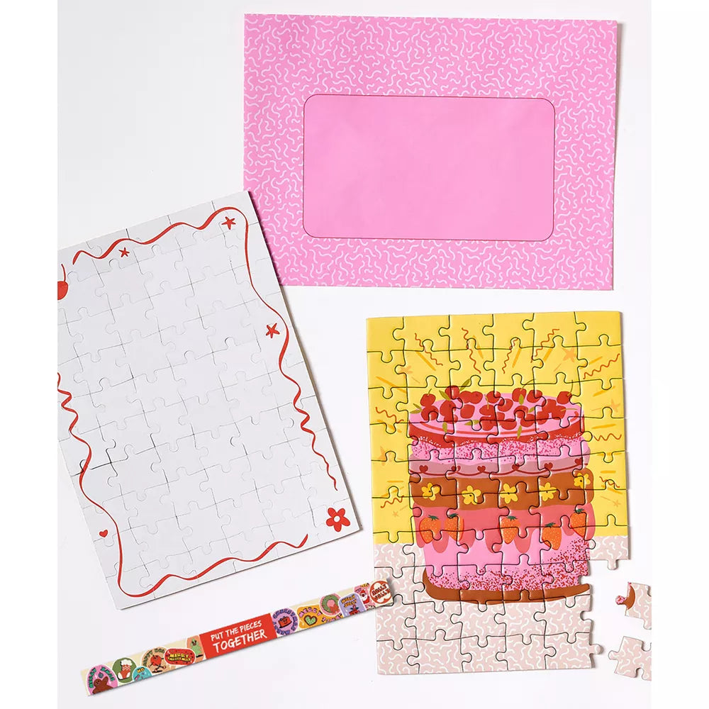 Sweet Birthday - Greeting Card Jigsaw Puzzle