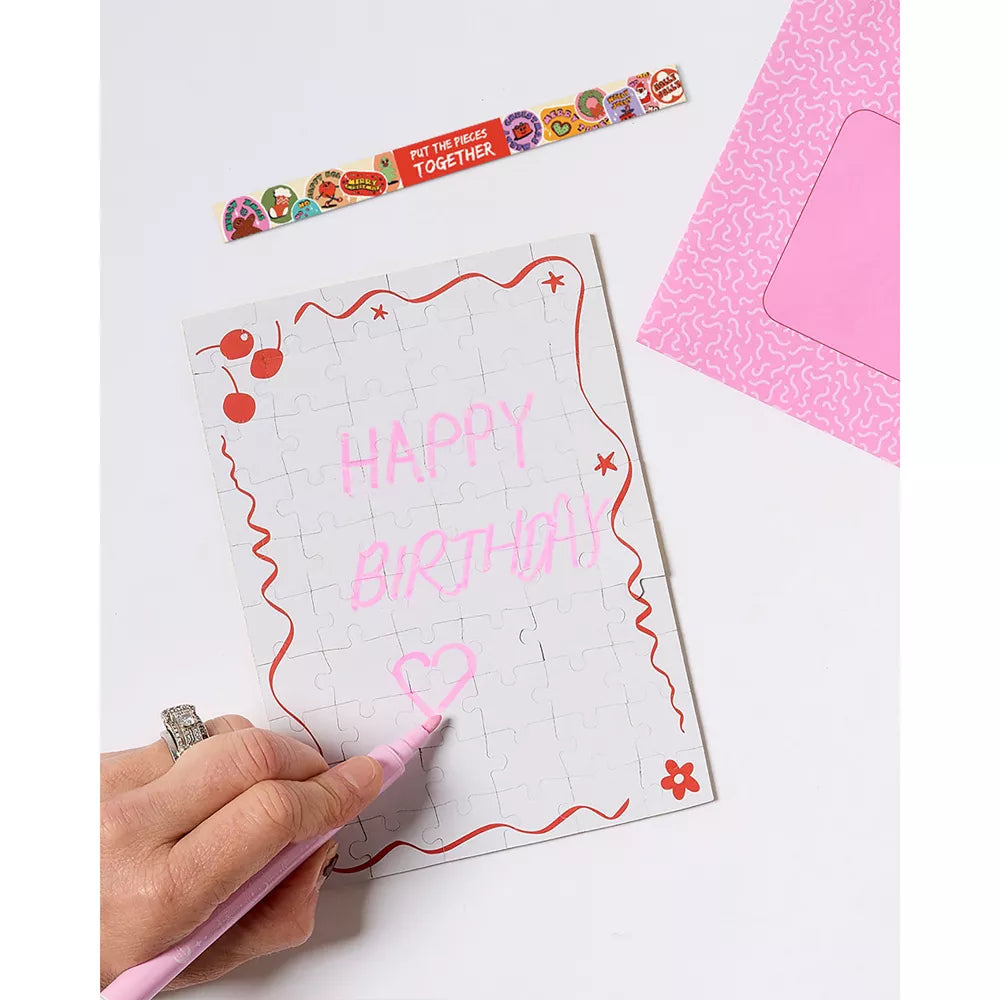 Sweet Birthday - Greeting Card Jigsaw Puzzle