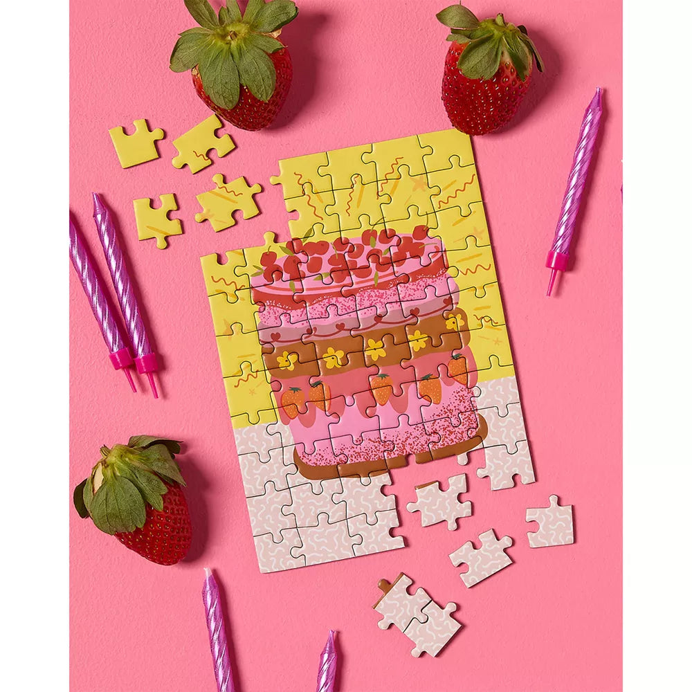 Sweet Birthday - Greeting Card Jigsaw Puzzle