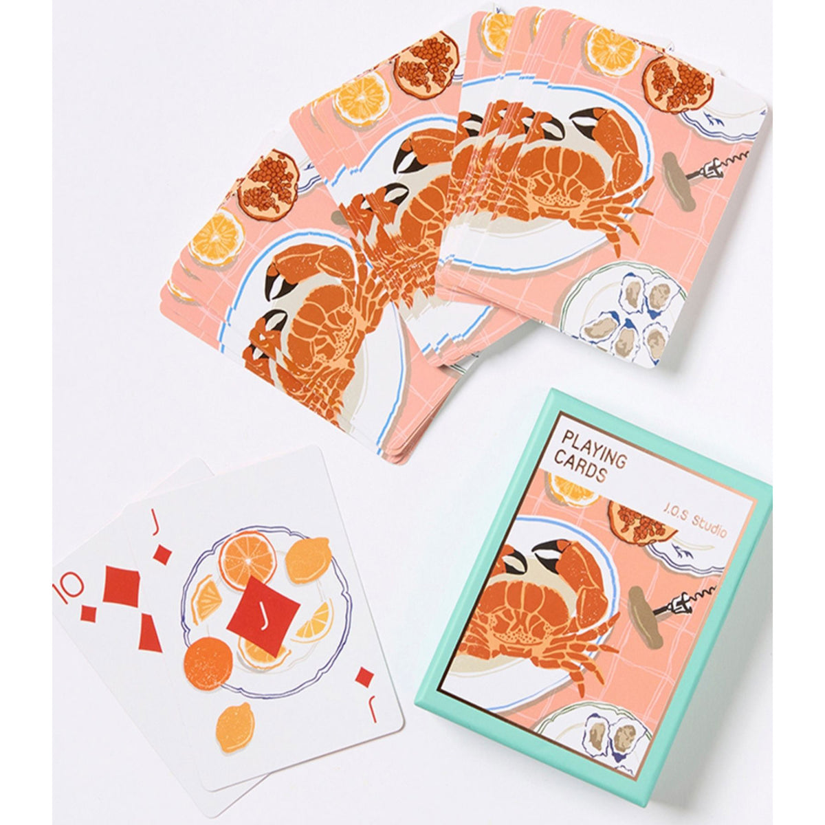 Mediterranean Summer Playing Cards