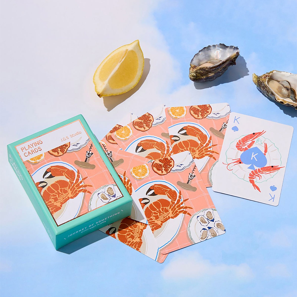 Mediterranean Summer Playing Cards