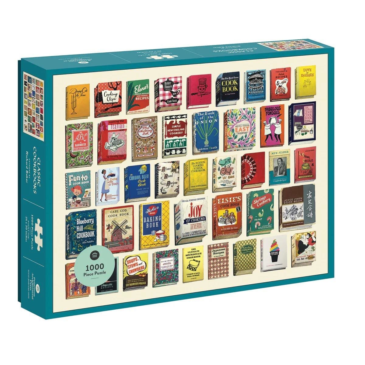 Classic Cookbooks: 1000 Piece Puzzle