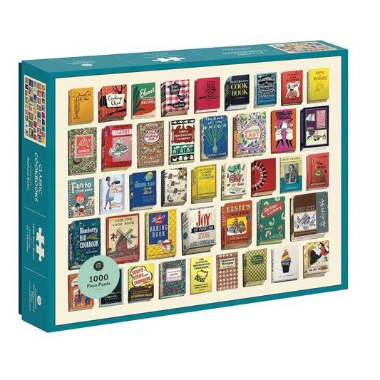 Classic Cookbooks: 1000 Piece Puzzle