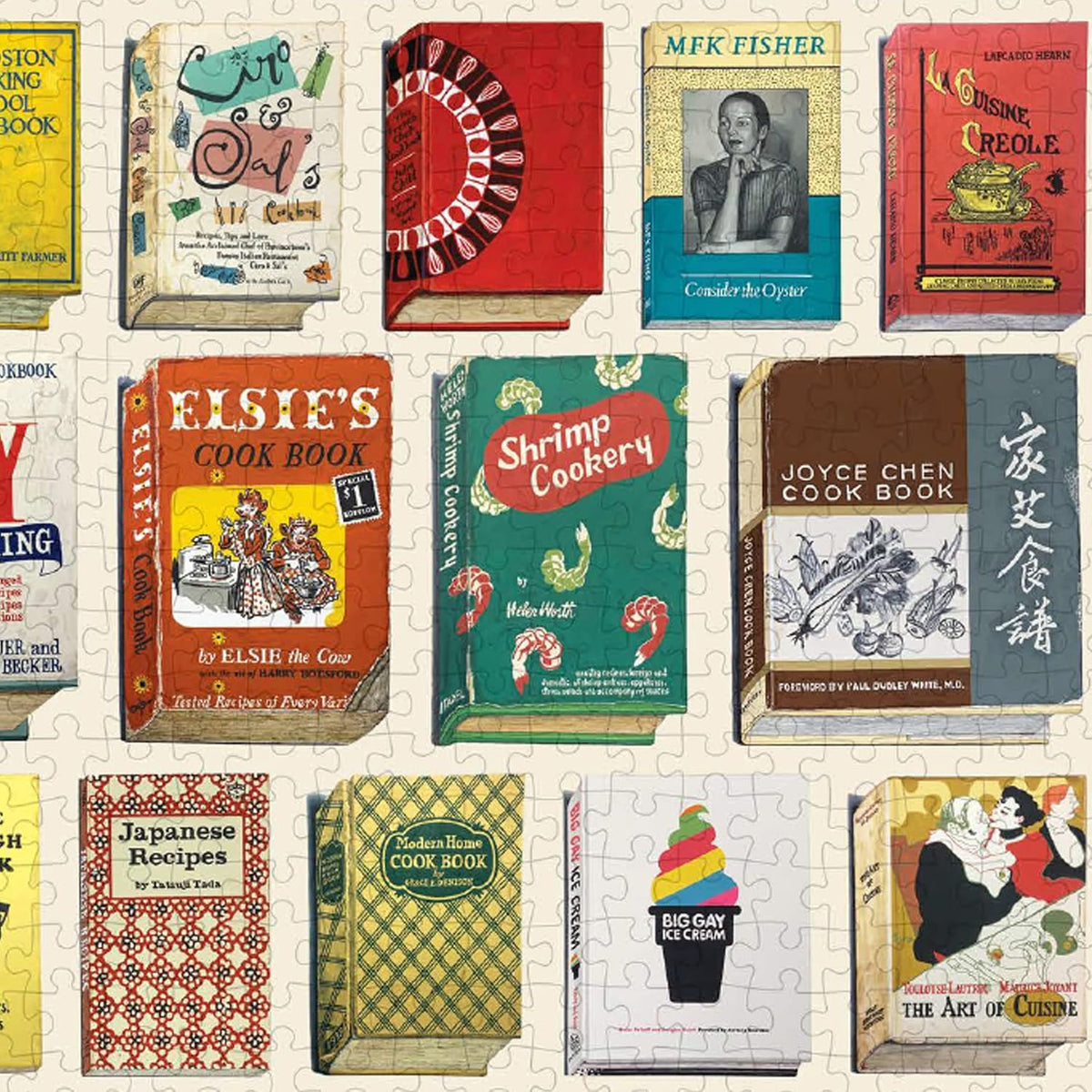 Classic Cookbooks: 1000 Piece Puzzle