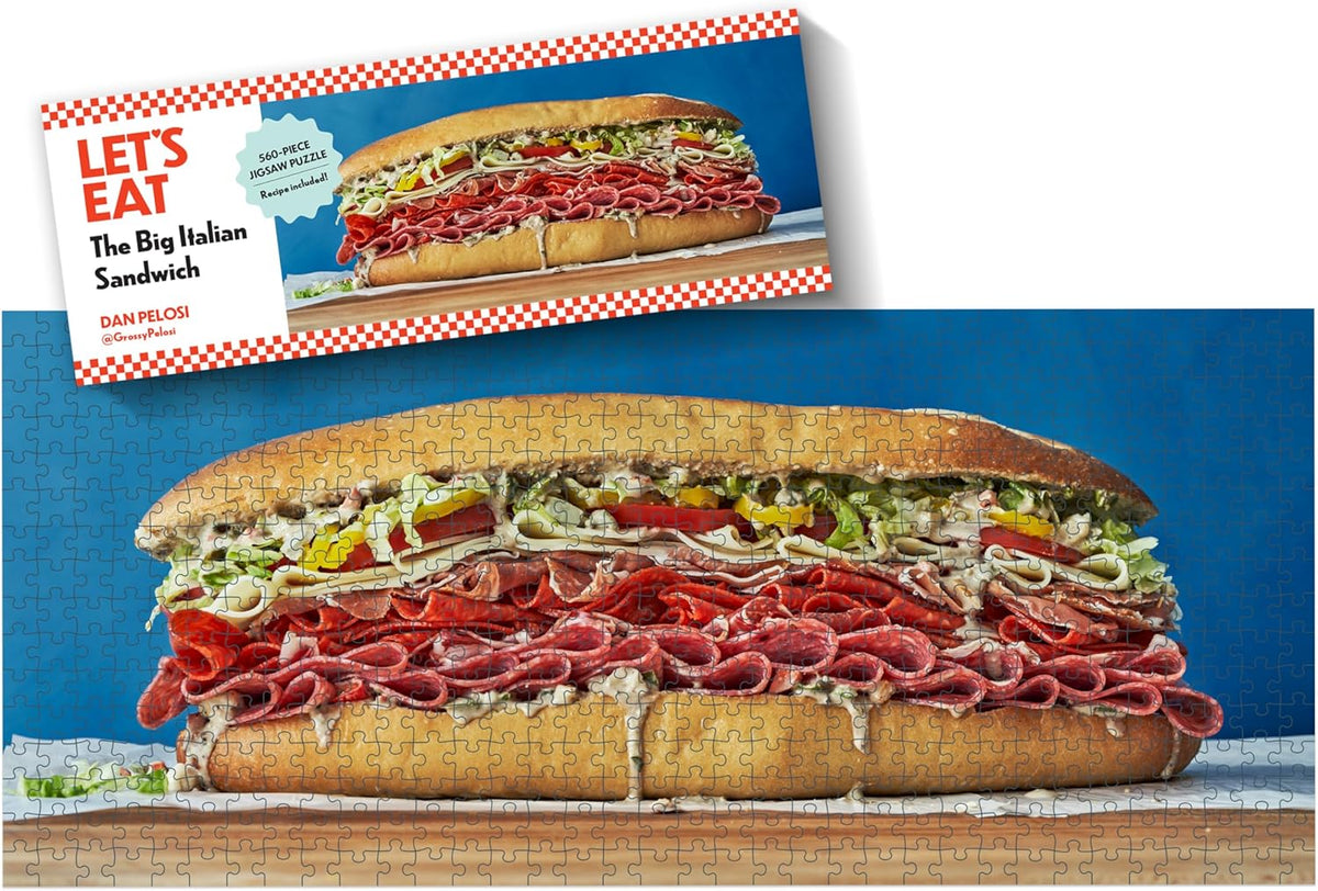 The Big Italian Sandwich Puzzle: 560-Piece Jigsaw Puzzle