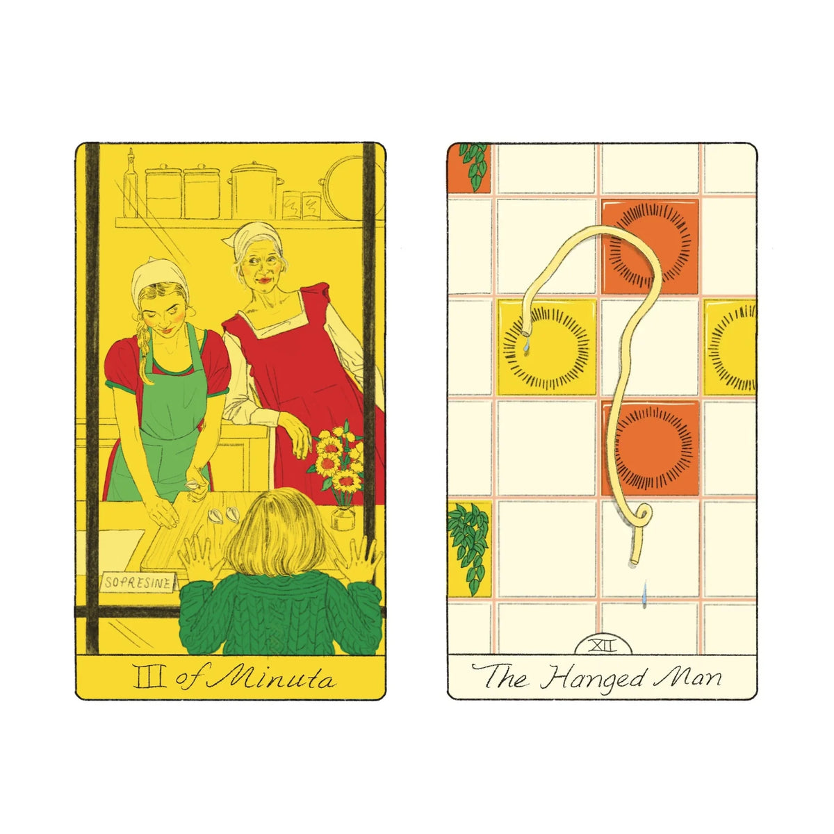 The Pasta Tarot: A 78-Card Deck for Delicious Divination (Tarot Cards)