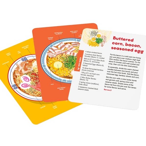 Ramen 101 Deck of Cards: 28 Ramen Recipes
