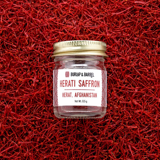 Burlap & Barrel Herati Saffron
