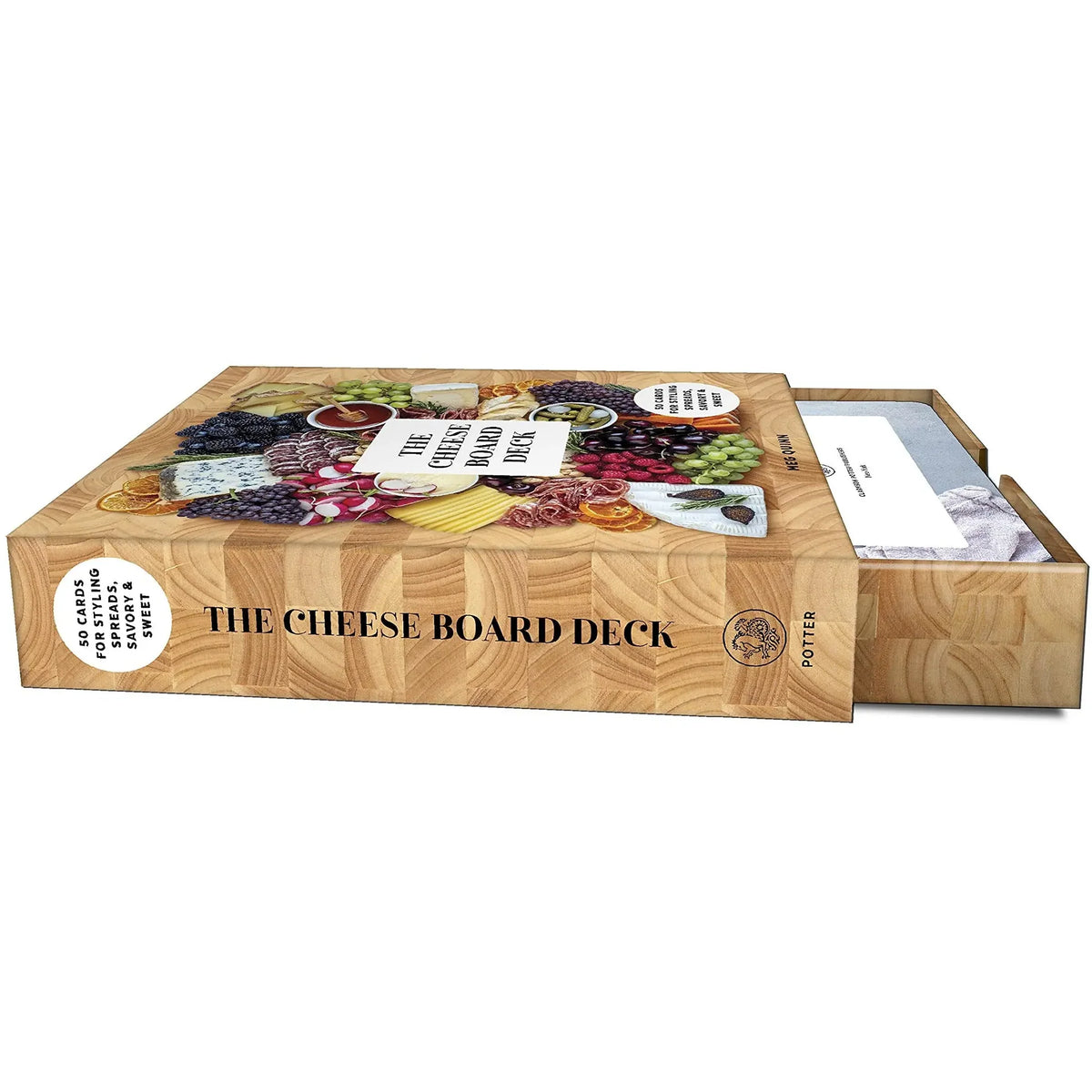 The Cheese Board Deck: 50 Cards for Styling Spreads, Savory and Sweet
