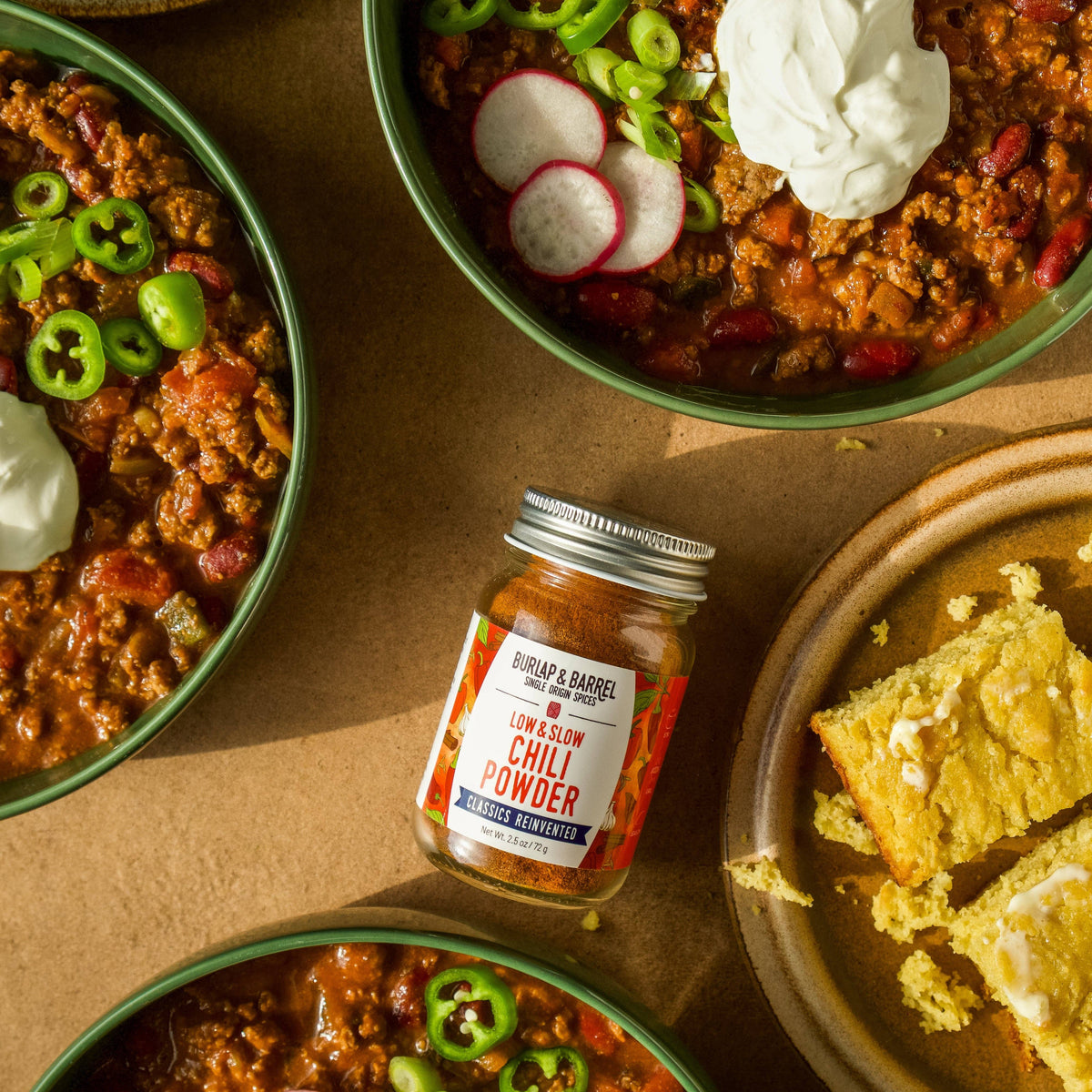 Low & Slow Chili Powder- Single Origin Spice Blend